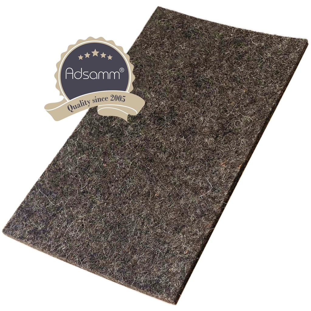 Fieltros protectores de fieltro de lana | 100x200 mm | 3 mm